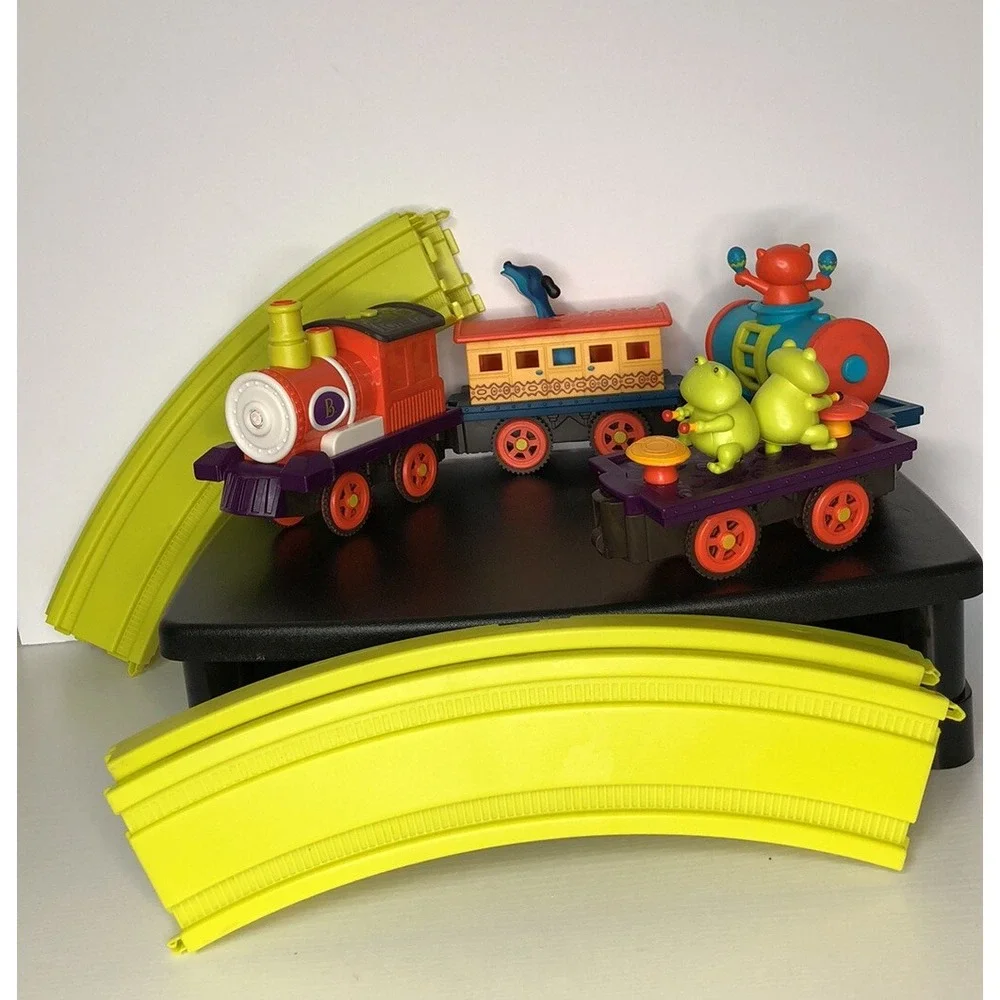 B Toys Critter Express Musical Train Lights Sounds Kids‎ Toy